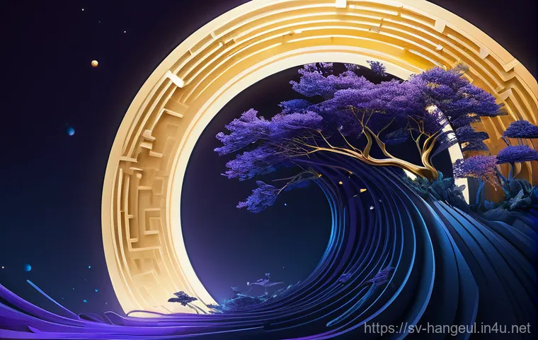 한글을 활용한 디지털 아트 - **Prompt 1: "Hangul's Digital Symphony"**
    A mesmerizing digital art piece showcasing Hangul char...