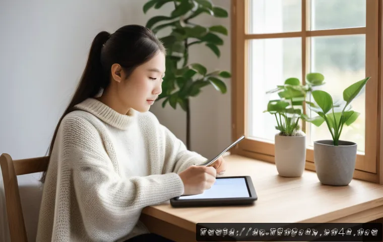 한글을 배우는 유명 외국인 - A cozy home study scene featuring a young Swedish adult sitting at a wooden desk by a window with so...